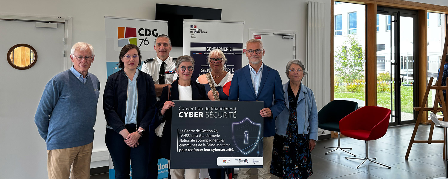 Cybersécurité : des collectivités de Seine-Maritime bénéficient d’une aide financière